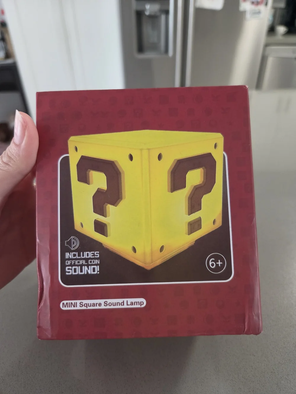 Amazon Yellow Question Block Mini Sound Lamp